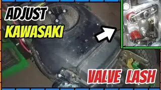 Как легко отрегулировать зазор клапанов на Kawasaki FH | FH451V FH500V FH541V FH580V FH601V FH641...