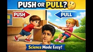 What Is Push and Pull? 🚀 Simple Science for Kids.