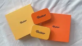 BTS Butter Album Unboxing [Peaches & Cream]