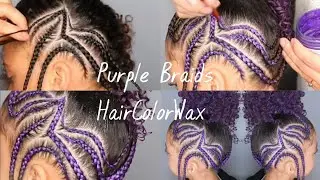 Cire colorante Purple HairColor Wax