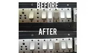 How to clean switch board in easy way||with tips & tricks||In 5 min