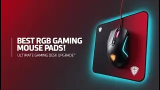 5 лучших игровых ковриков для мыши для профессиональных геймеров &ndash; RGB-подсветка и комфорт