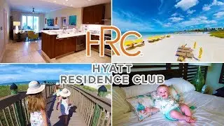 ROOM TOUR | Hyatt Residence Club Siesta Key and Trip to the Beach | Fun Family Florida