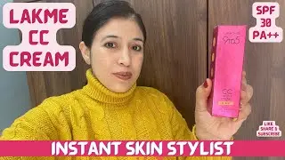 Lakme 9 to 5 Cc Cream | How to Apply Cc Cream | Cc Cream for all Skin types | Shopping Orchid