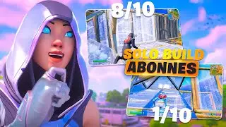 JE RÉAGIS À VOS SOLO BUILD 🤩 (Vous êtes trop fort ?! )