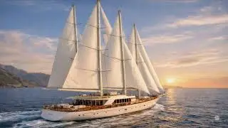 Golden Hour: Sleep & Relax on a Boat with Soft Music (2 Hours)