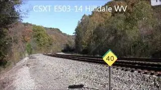 A fantastic Fall day on CSX's Alleghany Sub