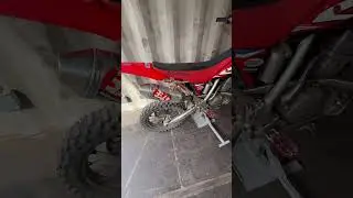 Yoshimura Rs-2 exhaust install on CRF150RB👌 #dirtbike #bikelife #honda #crf150rb