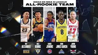 Best Of 2024-25 All NBA G League Rookie Team