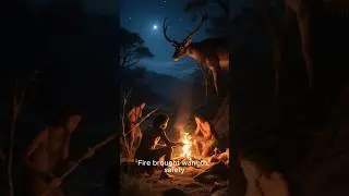 How Fire Changed Human Evolution 🔥 | 1-Minute History Explained #shorts