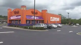 Clemson themed Bojangles violates town ordinance