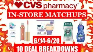 CVS COUPON MATCHUPS 6/14-6/20 | FREE RAZORS & TOOTHPASTE THIS WEEK | PRINTABLE DOC | JR COUPONER