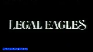 Legal Eagles TV Spot - 1986