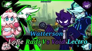 FNF Watterson But it's Lofie and Radi Vs Void and Lectro I The Amazing Funk Of Gumball