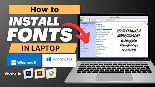 How to Install Multiple Fonts on Windows 10/11 (Fast & Easy)