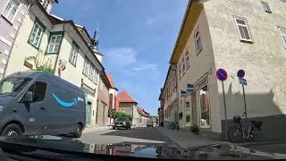 Driving roads of Germany - around town of R&ouml;mhild (south thuringia) - NO AUTOBAHN!