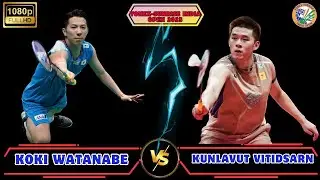 Kunlavut Vitidsarn vs Koki Watanabe | R32 | YONEX SUNRISE India Open 2025