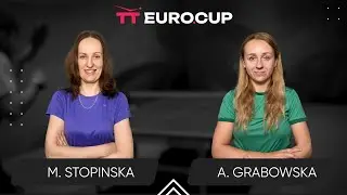 15:35 Marta Stopinska - Agata Grabowska 11.01.2026 | TT Euro.Cup Women Poland Master.