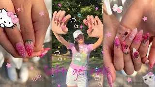 Fruity Summer🍓🍇🍒| Soft Gel Nails🐞