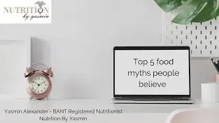 The top 5 food myths people believe