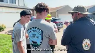 Mowing With Cops: Lawn Enforcement