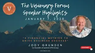 4 Financial Metrics Every Visionary Must Know to Scale Their Business | The Visionary Forum