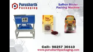 Saffron Blister Packing Machine