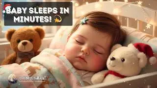 Soft Christmas Lullaby for Babies 🎄 | Gentle Baby Sleep Music for Deep Calm | SoftNest Lullaby