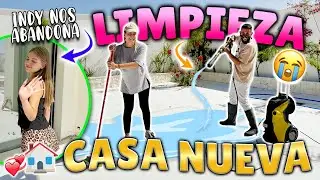 VAMOS A LIMPIAR LA CASA NUEVA - INDY NOS ABANDONA | Familia Amiguindy