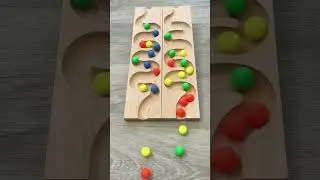 Satisfying Haba marble run ASMR!