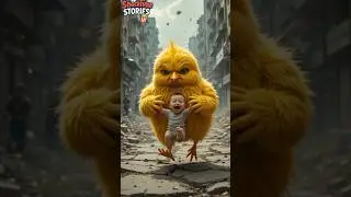 Chick Rescue the baby from Earthquake| Yellow chick rescue | #shorts #chicken