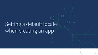 Setting a default locale when creating an app - Qlik Cloud