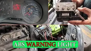 ABS and Parking Brake Light Problem #VW #RKautomobiles