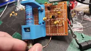 Solder and smoke Project oscilator Works fine