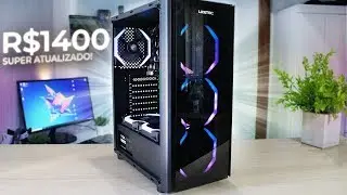 PC Gamer Barato (R$1400) Roda Muitos Jogos - Montagem e Testes 2019