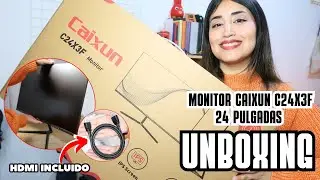 UNBOXING Monitor CAIXUN 24 Pulgadas | @caturriz