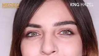 Medeo Ring Hazel Contact Lenses