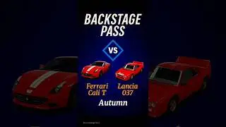 Backstage Pass Results Revealed! Ferrari Cali T vs Lancia 037 | FH5 Autumn Vote