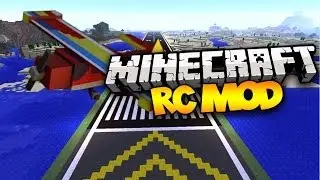 Minecraft: RC MOD! (Remote Controlled Planes!) | Mod Showcase