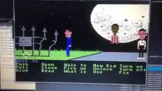 Maniac Mansion C64 vs ScummVM vs New ScummVM