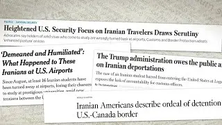 Some Iranian students coming to the U.S. say they've been targeted by immigration