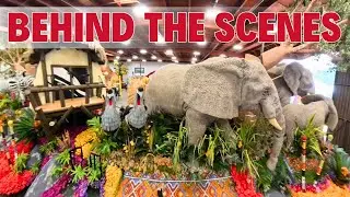 It Comes To Life! San Diego Zoo Rose Parade Float 🌸 Stunning Flower & Wildlife Details