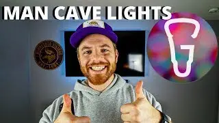 THE ULTIMATE MAN CAVE LIGHTING SETUP | PHILIPS HUE VS GOVEE REVIEW!!!