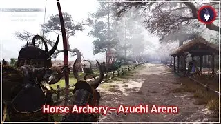 ASSASSIN'S CREED SHADOWS - HORSE ARCHERY | AZUCHI ARENA [All Targets Hit]