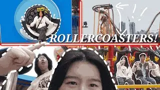 Chaotic Amusement Park Vlog! 🎢 rides, rotisseries, hear-me-outs | travel vlog pt 4