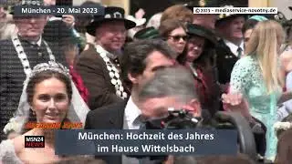 Hochzeit im Hause Wittelsbach in München