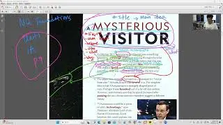 a1 National G RE Foundations Unit 1A A Mysterious Visitor Sophie 2025