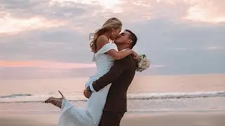 Intimate Beach Wedding in Cape May