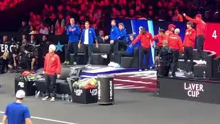 TEAM REACTIONS: DOUBLES Team World Beat Team Europe Doubles - LAVER CUP, DAY 3- LONDON 2022
