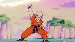 DBZ Krillin's First Destructo Disk!! - (Faulconer Re-Mix) 1080p HD